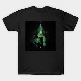 Heaven - Abstract Glitch Art (Alt Color) T-Shirt